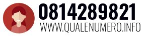 Numero di telefono 0814289821 0814289821