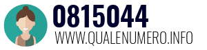 Numero di telefono 0815044 0815044