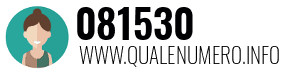 Numero di telefono 081530 081530