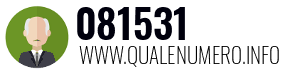 Numero di telefono 081531 081531