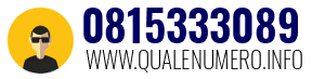 Numero di telefono 0815333089 0815333089