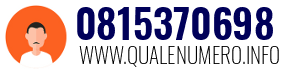 Numero di telefono 0815370698 0815370698