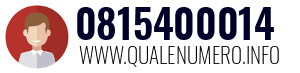 Numero di telefono 0815400014 0815400014