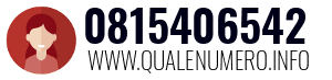 Numero di telefono 0815406542 0815406542