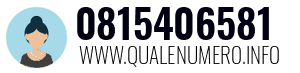 Numero di telefono 0815406581 0815406581