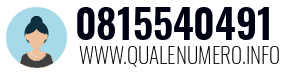 Numero di telefono 0815540491 0815540491