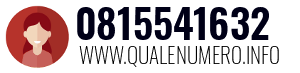 Numero di telefono 0815541632 0815541632