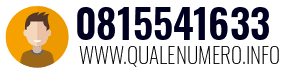 Numero di telefono 0815541633 0815541633