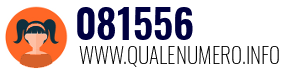 Numero di telefono 081556 081556