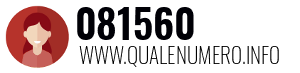 Numero di telefono 081560 081560