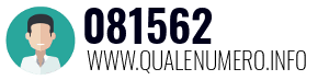 Numero di telefono 081562 081562