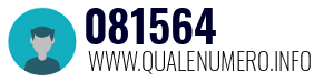 Numero di telefono 081564 081564