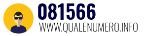 Numero di telefono 081566 081566