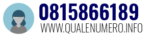 Numero di telefono 0815866189 0815866189