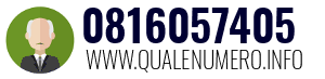 Numero di telefono 0816057405 0816057405