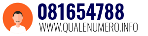 Numero di telefono 081654788 081654788