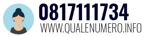 Numero di telefono 0817111734 0817111734