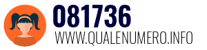 Numero di telefono 081736 081736