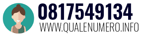 Numero di telefono 0817549134 0817549134