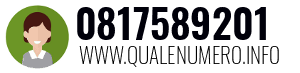 Numero di telefono 0817589201 0817589201