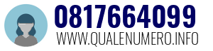 Numero di telefono 0817664099 0817664099