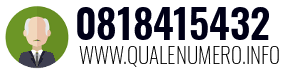 Numero di telefono 0818415432 0818415432