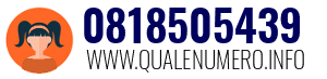Numero di telefono 0818505439 0818505439