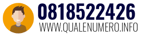 Numero di telefono 0818522426 0818522426