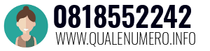 Numero di telefono 0818552242 0818552242