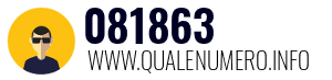 Numero di telefono 081863 081863