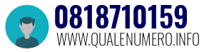 Numero di telefono 0818710159 0818710159