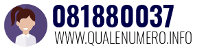 Numero di telefono 081880037 081880037