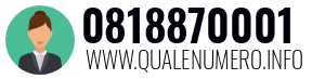 Numero di telefono 0818870001 0818870001