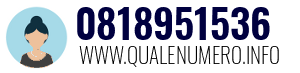 Numero di telefono 0818951536 0818951536