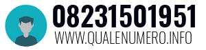 Numero di telefono 08231501951 08231501951