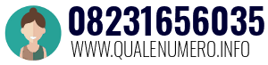 Numero di telefono 08231656035 08231656035