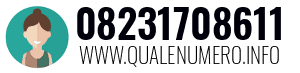 Numero di telefono 08231708611 08231708611