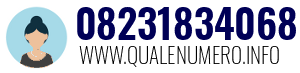 Numero di telefono 08231834068 08231834068