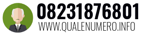 Numero di telefono 08231876801 08231876801
