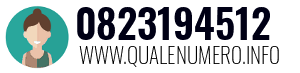 Numero di telefono 0823194512 0823194512