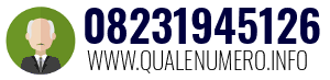 Numero di telefono 08231945126 08231945126