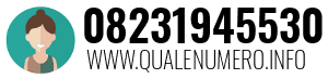 Numero di telefono 08231945530 08231945530