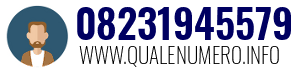 Numero di telefono 08231945579 08231945579