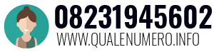 Numero di telefono 08231945602 08231945602
