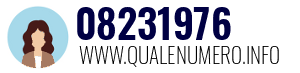 Numero di telefono 08231976 08231976