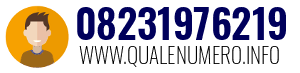 Numero di telefono 08231976219 08231976219