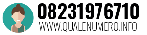 Numero di telefono 08231976710 08231976710