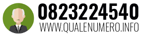 Numero di telefono 0823224540 0823224540