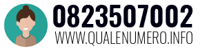Numero di telefono 0823507002 0823507002