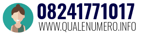 Numero di telefono 08241771017 08241771017